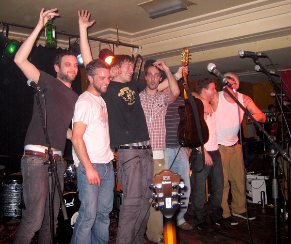 die entscheidung fiel vor brechend vollem haus - STUZ-BandEvent 2008 Gewinner: The Rattlesnake Orchestra 